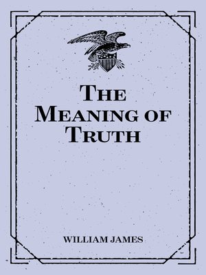cover image of The Meaning of Truth